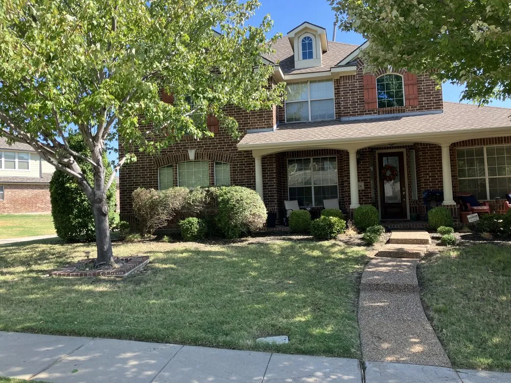 Custom yard cleanup service with custom design in Garland, TX by Southern Clean