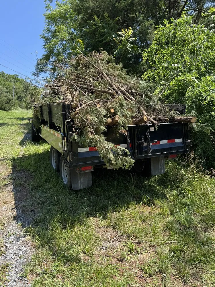 Custom outdoor landscaping in Strasburg, VA by Southern Comfort Landscaping