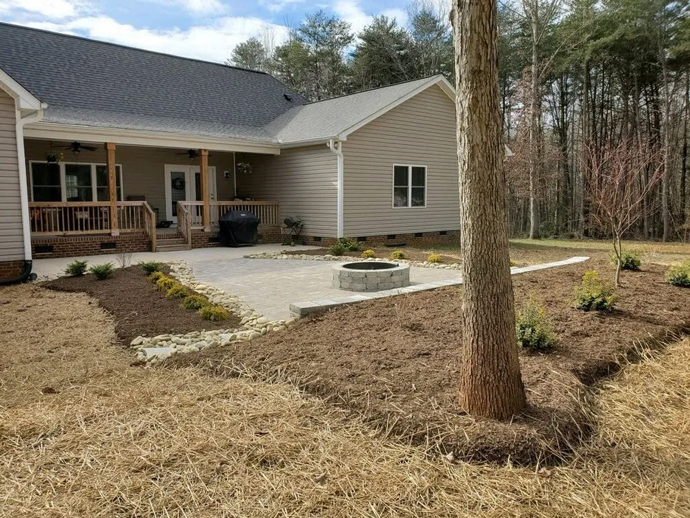 Trusted residential landscaping with custom design in Maiden, NC by Southern Creations Landscaping