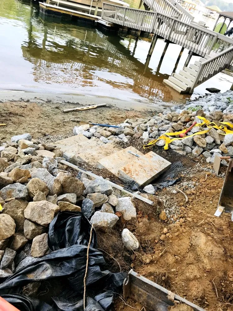 Affordable yard cleanup service for outdoor upgrades in Maiden, NC by Southern Creations Landscaping