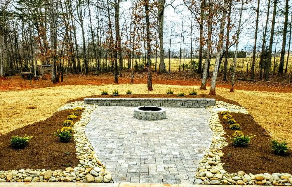 Custom yard maintenance for residential properties in Maiden, NC by Southern Creations Landscaping