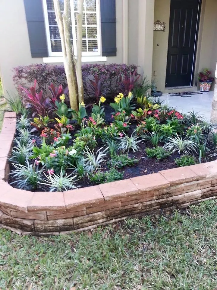 Custom outdoor landscaping for year-round maintenance in Titusville, FL by Southern Cutters
