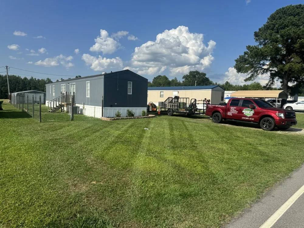 Custom yard cleanup service for residential properties in Black Creek, NC by Southern Cutz Lawn & Landscaping