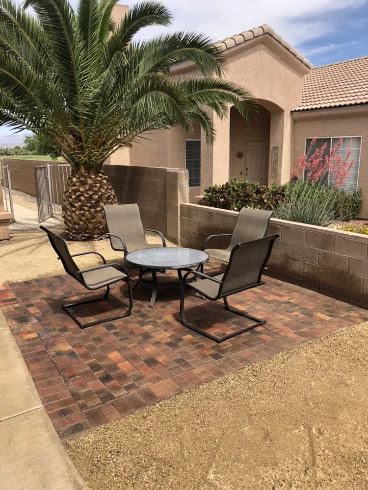 Custom lawn mowing service for outdoor upgrades in Fort Mohave, AZ by Southern Desert Landscaping and Pools