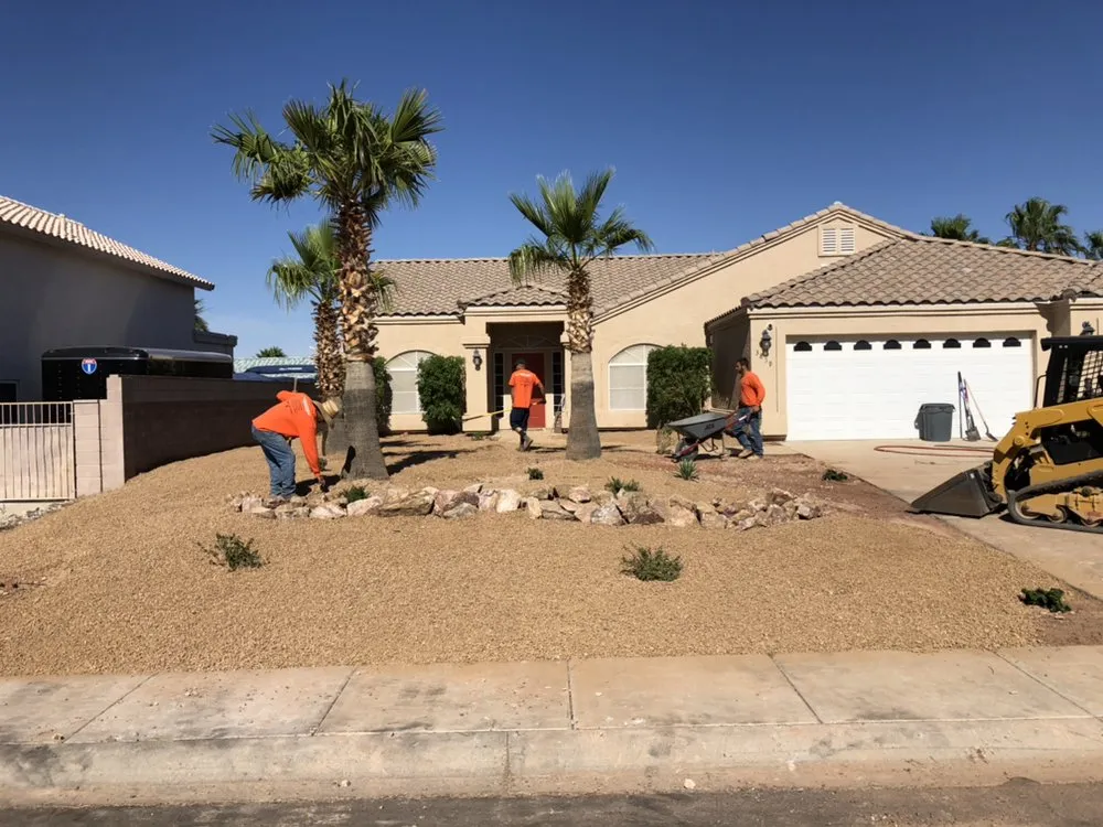 Expert residential landscaping in Fort Mohave, AZ by Southern Desert Landscaping and Pools
