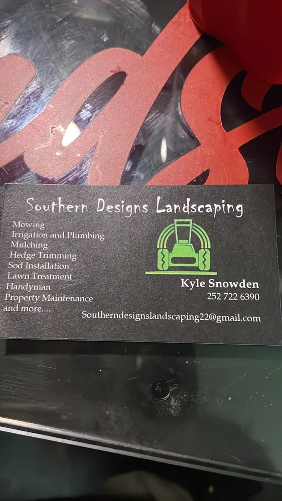 Local landscape installation in Maple, NC - Southern Designs Landscaping