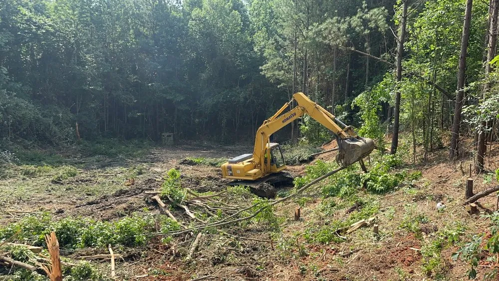 Custom landscape design near you in Fayetteville, GA by Southern Earthworks