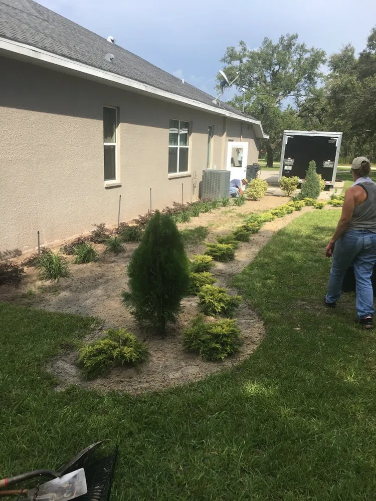 Expert landscape installation in Tampa, FL by Southern Edge Landscape & Design