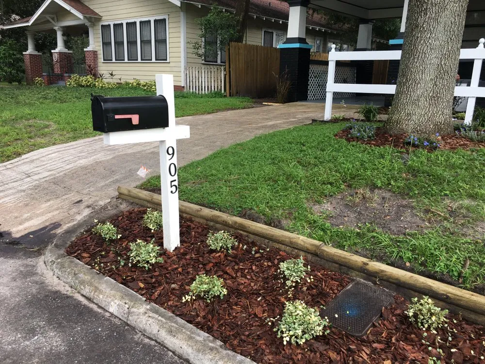 Custom landscape installation for homes in Tampa, FL by Southern Edge Landscape & Design
