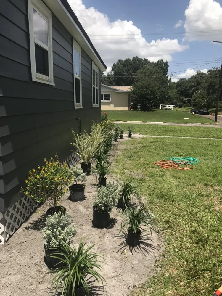 Custom landscaping services with custom design in Tampa, FL by Southern Edge Landscape & Design