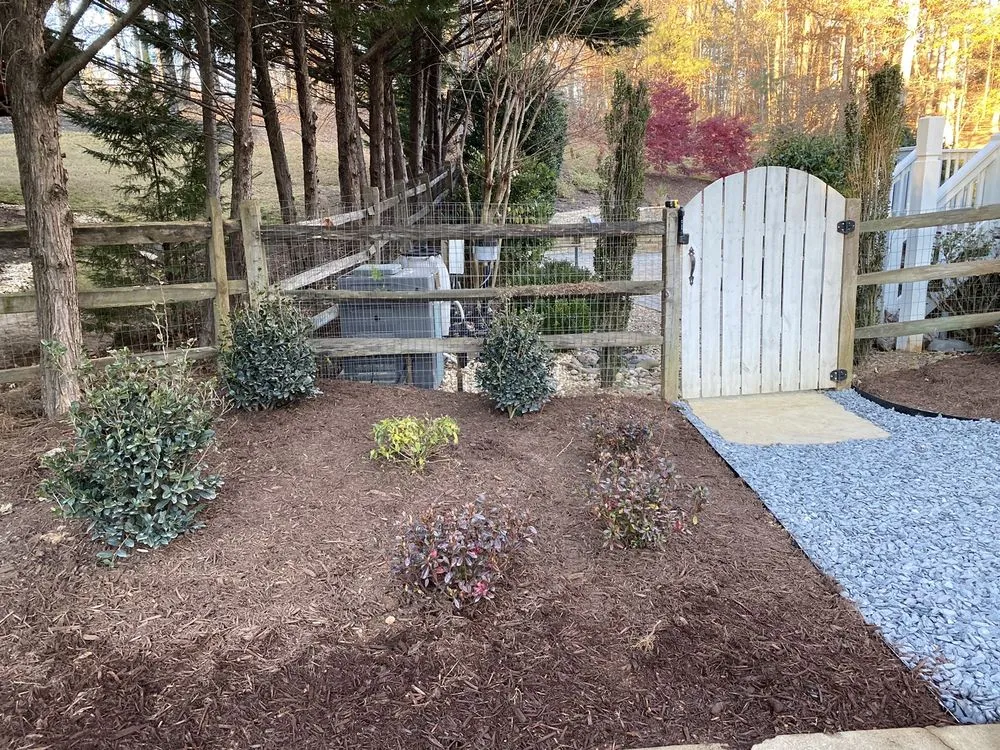 Professional garden landscaping for year-round maintenance in Sugar Hill, GA by Southern Elegance Design and Landscape