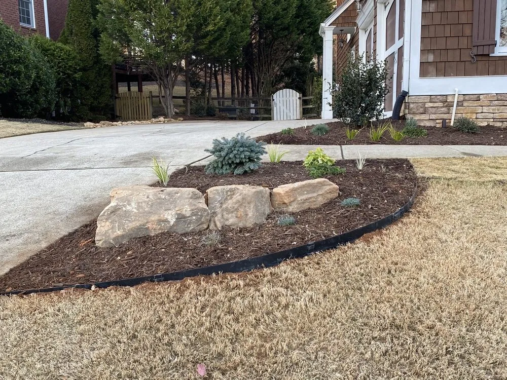 Local garden landscaping with custom design across Sugar Hill, GA - Southern Elegance Design and Landscape