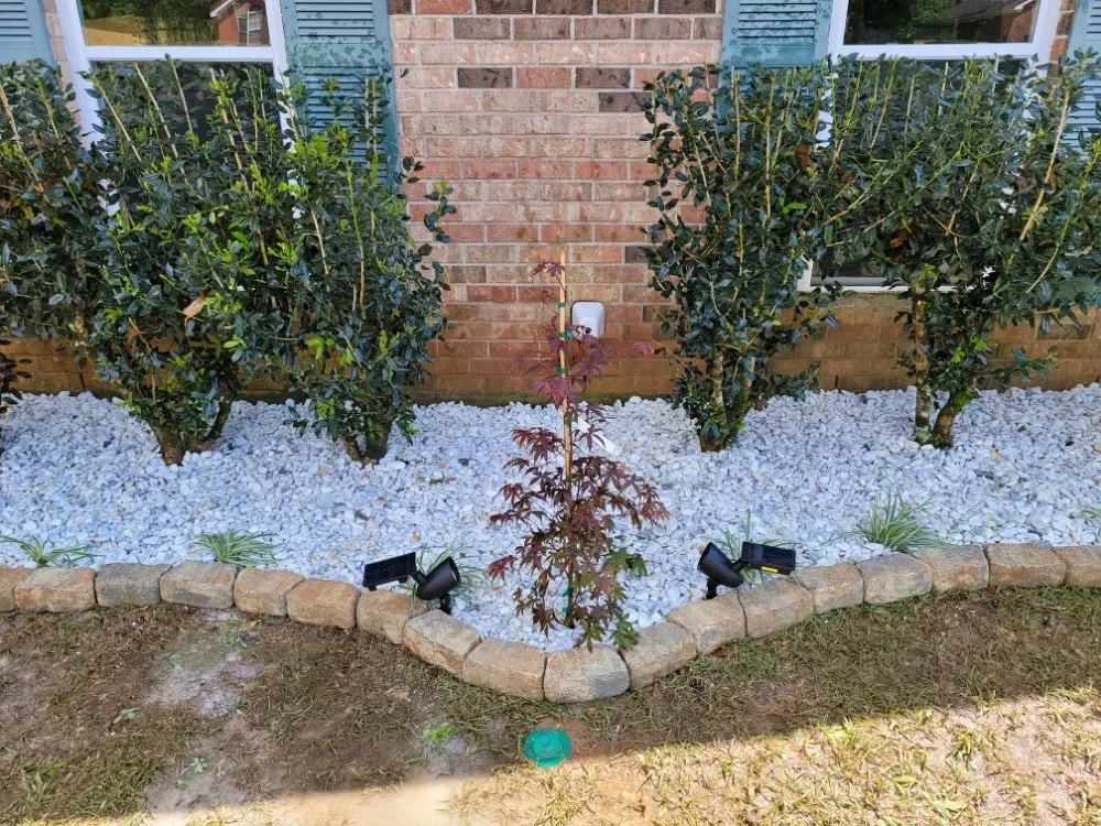 Affordable outdoor landscaping for homes in Mobile, AL by Southern Fields Lawn and Landscape