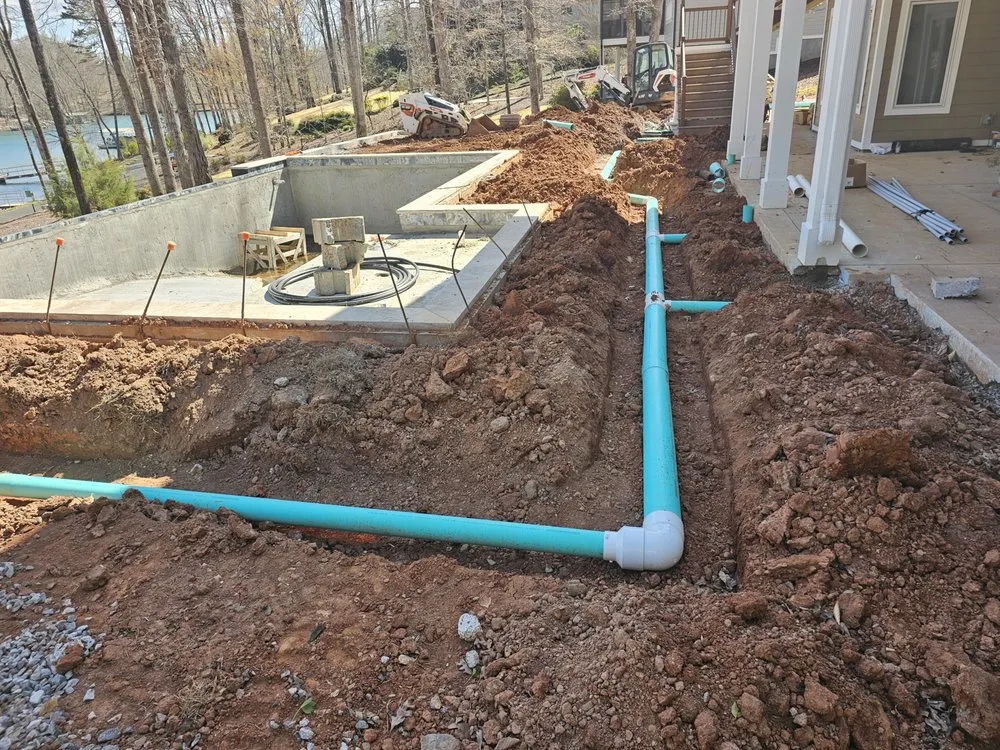 Professional outdoor landscaping in Liberty, SC by Southern flow septic services