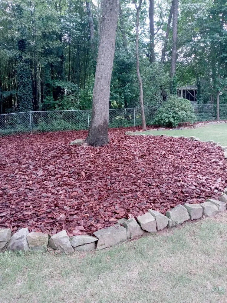 Professional lawn mowing service for outdoor upgrades in Lawrenceville, GA by Southern Gardens Landscape Management