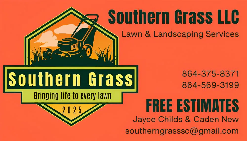 Local garden landscaping in Williamston, SC by Southern Grass