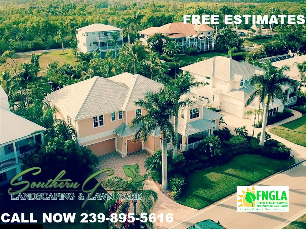 Expert residential landscaping in Estero, FL by Southern Green Landscaping & Lawn Care