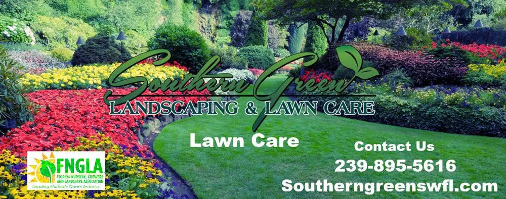 Local lawn mowing service with custom design across Estero, FL - Southern Green Landscaping & Lawn Care