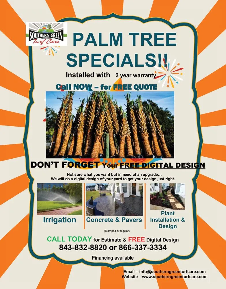 Local landscape design in Summerville, SC - Southern Green Turf Care and Mosquito Control