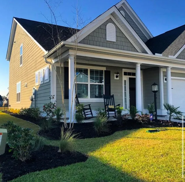 Expert residential landscaping with custom design in Summerville, SC by Southern Green Turf Care and Mosquito Control