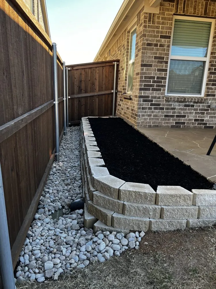 Custom landscape installation experts serving Blue Mound, TX - Southern Hemlock