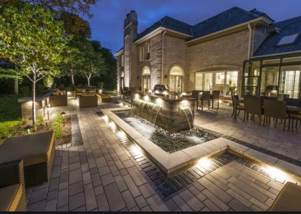 Professional lawn care service with custom design in Nashville, TN by Southern Image Pros