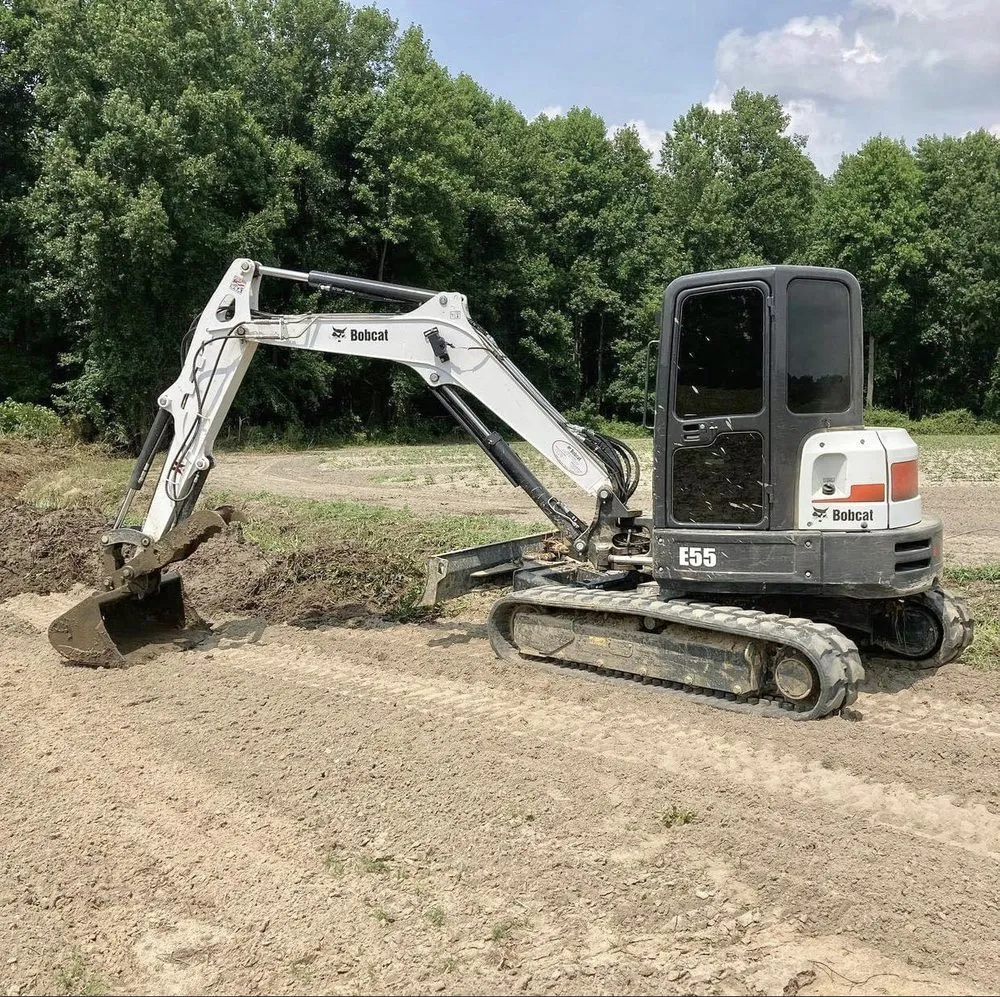 Expert residential landscaping in Nashville, NC by Southern Land and Septic