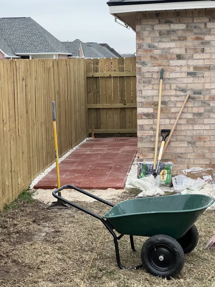 Professional landscape design with custom design in Gonzales, LA by Southern Land Innovations