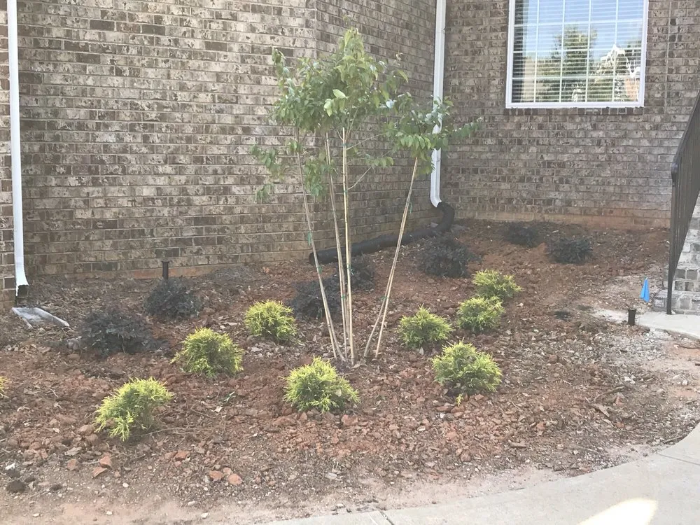 Affordable landscape design for homes in Commerce, GA by Southern Landcare by Jason Ford