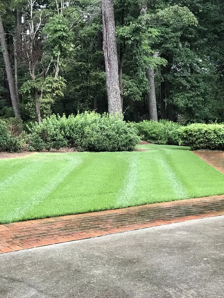 Top-rated landscape installation with custom design in Commerce, GA by Southern Landcare by Jason Ford