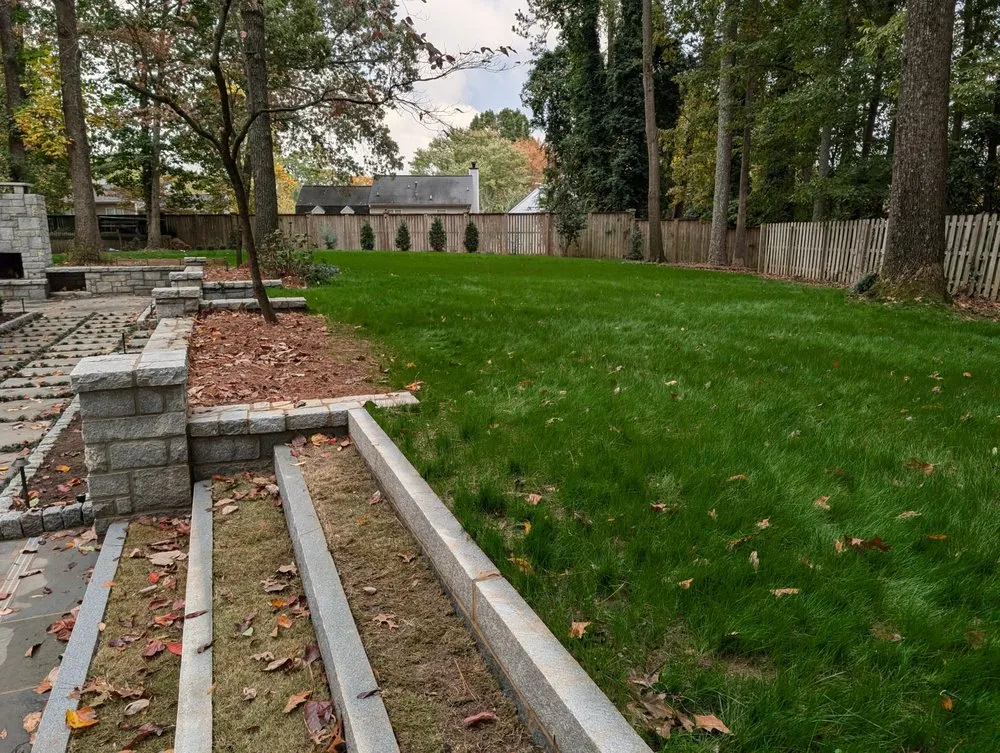 Custom yard cleanup service in Atlanta, GA by Southern Landscape Designs