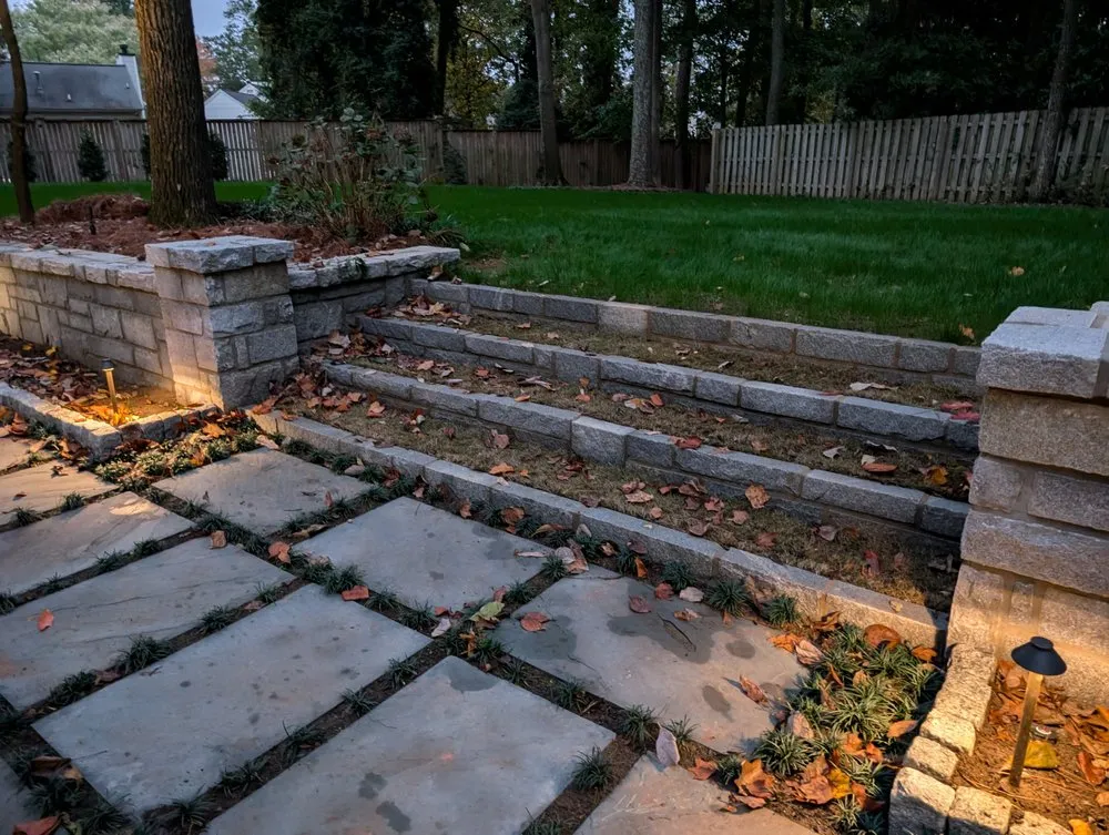 Custom yard cleanup service for residential properties in Atlanta, GA by Southern Landscape Designs