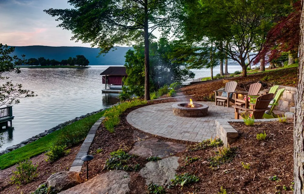 Local landscape installation for year-round maintenance in Evington, VA by Southern Landscape Group