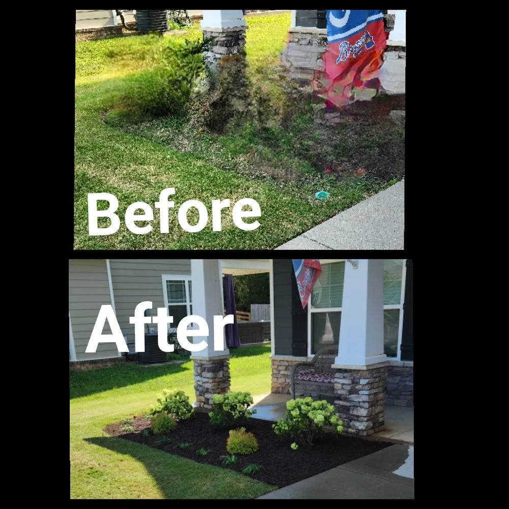 Custom lawn care service with custom design in Primm Springs, TN by Southern Landscape Maintenance
