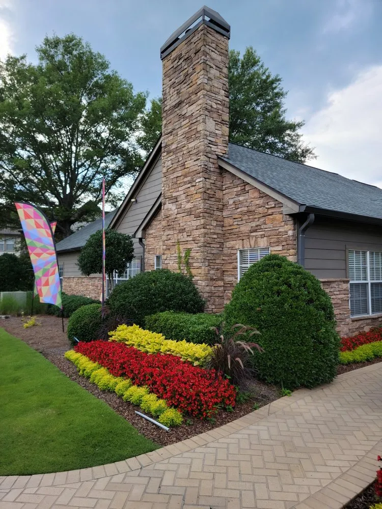 Top-rated lawn mowing service with custom design across Helena, AL - Southern Landscape Services