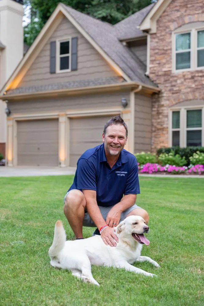 Expert lawn mowing service in Powder Springs, GA by Southern Landscapes and Lighting