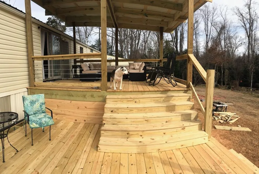 Affordable landscape installation in Fountain Inn, SC by Southern Lawn & Landscape Pros