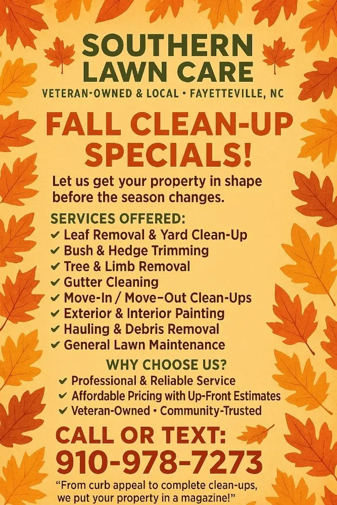 Top-rated lawn care service in Fayetteville, NC - Southern Lawn Care