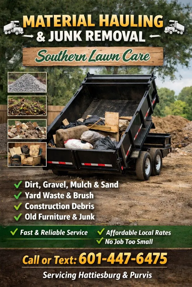 Trusted landscape installation in Purvis, MS by Southern Lawn Care