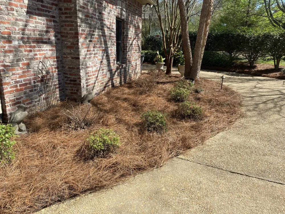 Local outdoor landscaping in Hattiesburg, MS by Southern Leaf