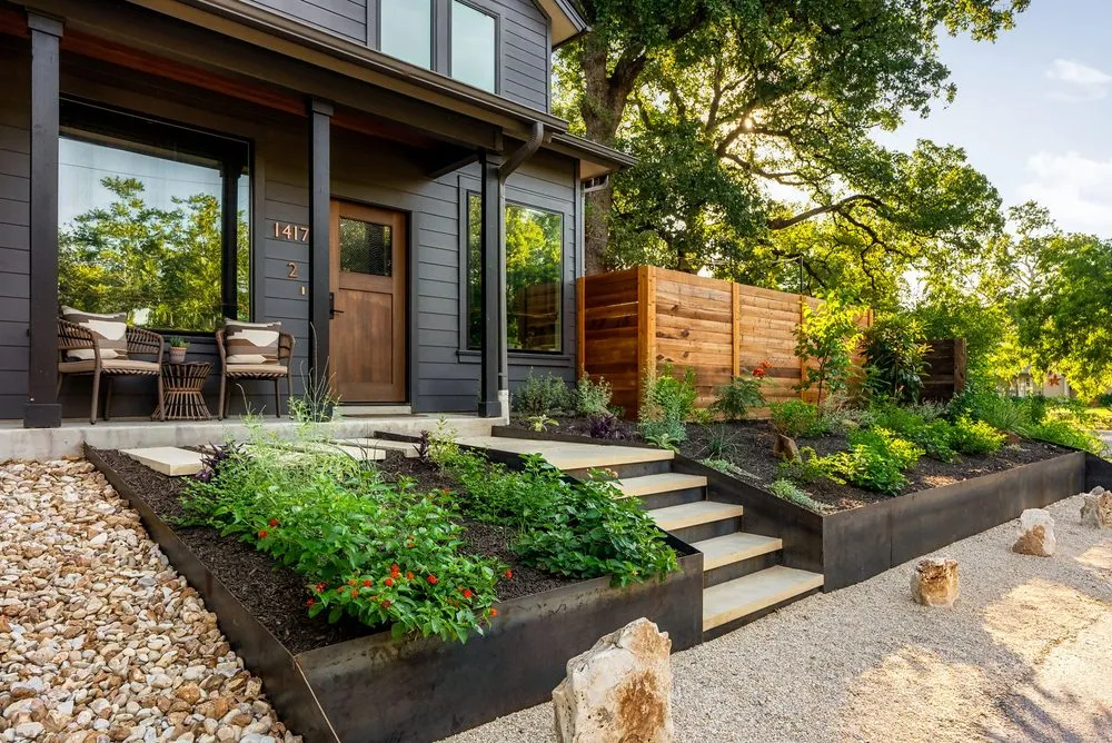 Top-rated garden landscaping in Austin, TX by Southern Love Landscaping & Design