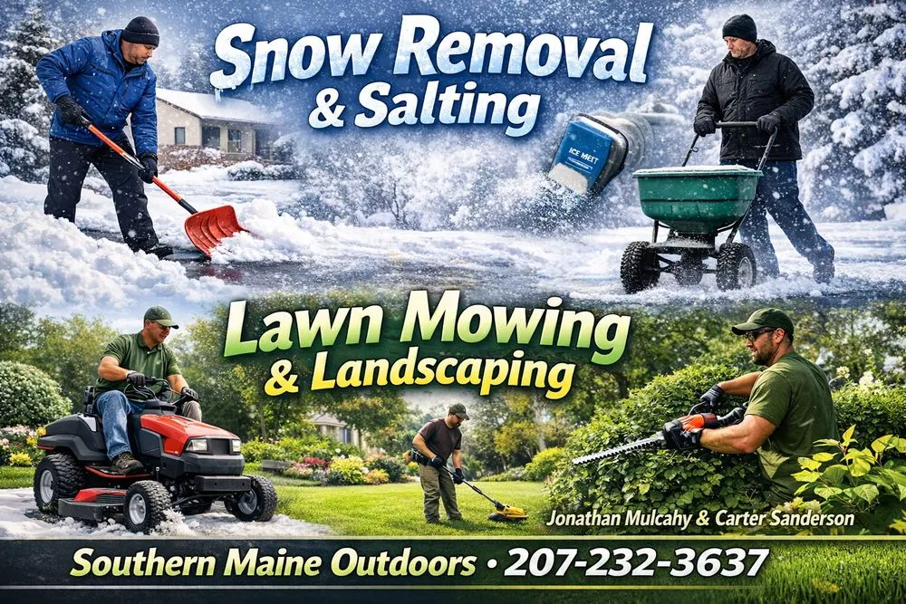 Top-rated outdoor landscaping with custom design in North Berwick, ME by Southern Maine Outdoor