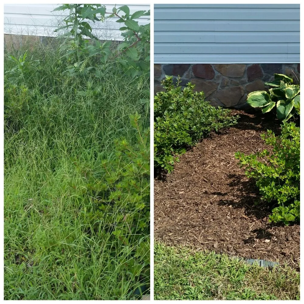 Local yard cleanup service with custom design in Fredericksburg, VA by Southern Maintenance and Landscaping