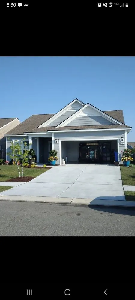 Professional garden landscaping for residential properties in Myrtle Beach, SC by Southern Moss Landscaping