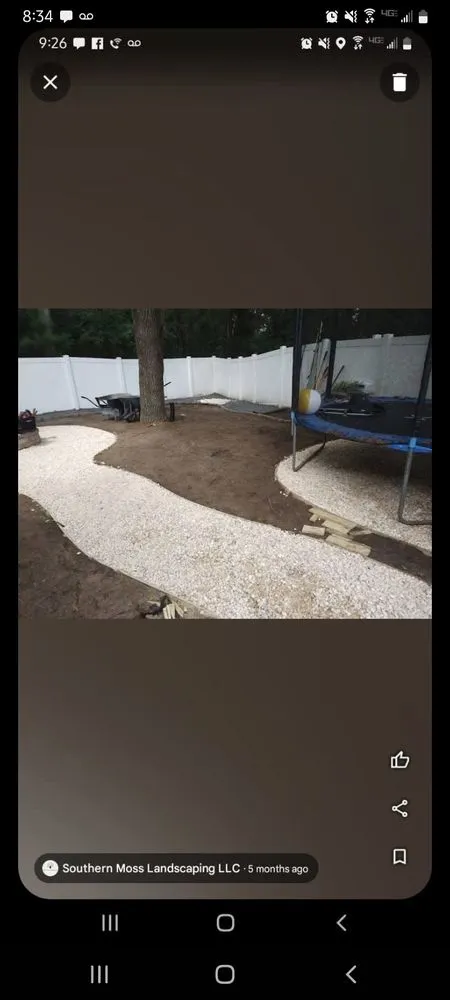 Affordable landscape design for year-round maintenance in Myrtle Beach, SC by Southern Moss Landscaping