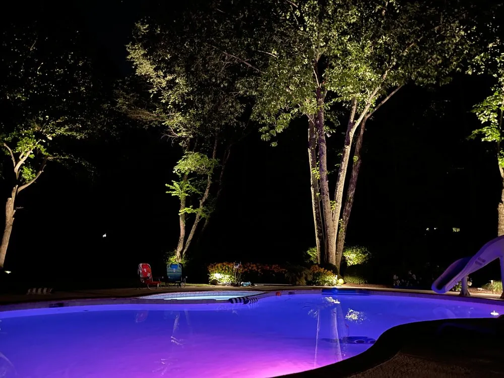 Expert landscape installation in Gray Court, SC by Southern Nights Lighting