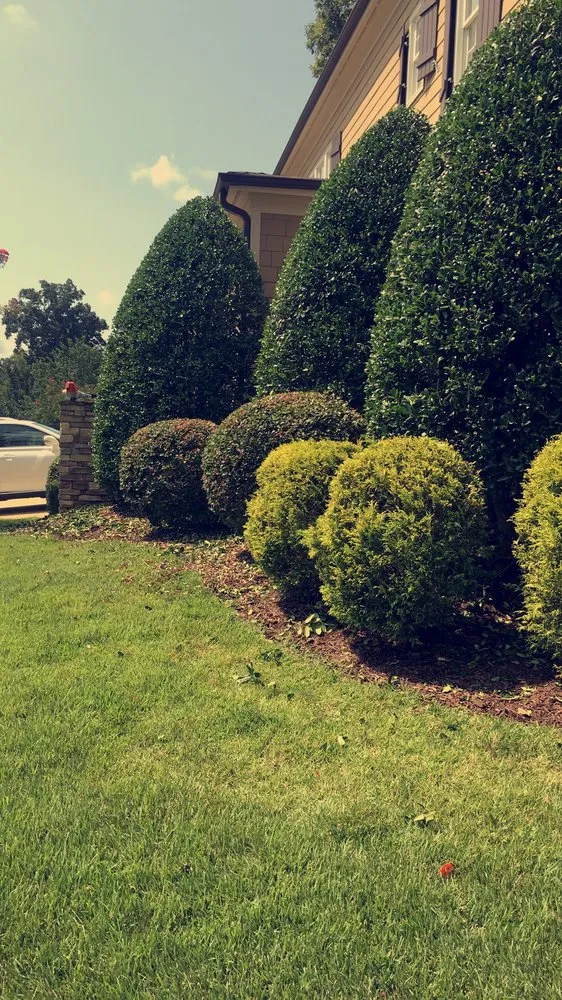 Custom outdoor landscaping for beautiful yards in Butner, NC by Southern Oaks