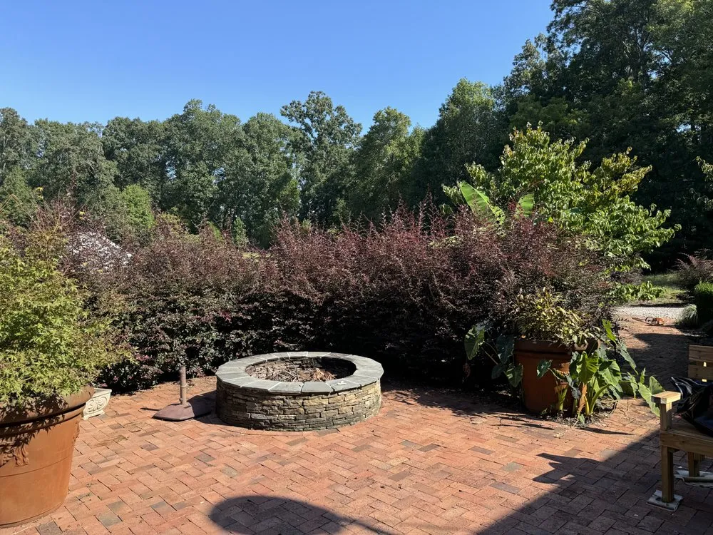 Custom landscape installation in Butner, NC by Southern Oaks