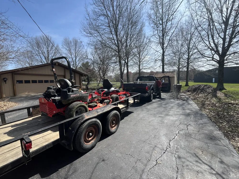 Professional residential landscaping in Fayetteville, OH by Southern Ohio Ground Works