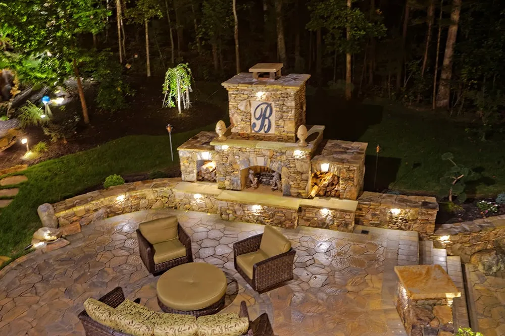 Affordable landscape installation in Summerfield, NC by Southern Outdoor Living
